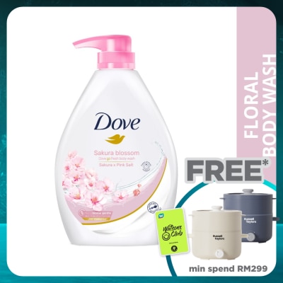 DOVE Sakura Blossom Body Wash 1L