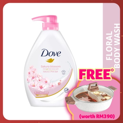 DOVE Sakura Blossom Body Wash 1L