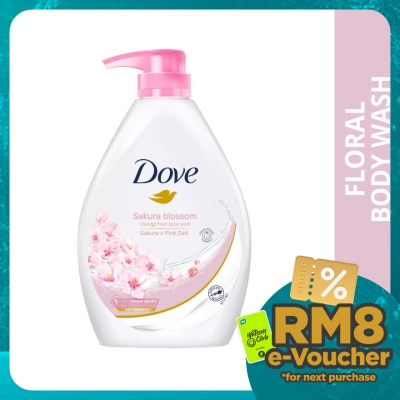 DOVE Sakura Blossom Body Wash 1L