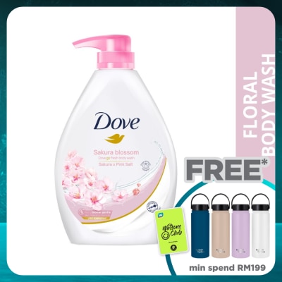 DOVE Sakura Blossom Body Wash 1L