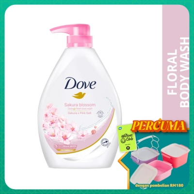 DOVE - Sakura Blossom Body Wash 1L