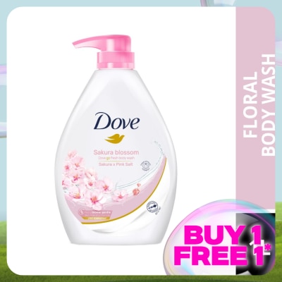 DOVE Sakura Blossom Body Wash 1L