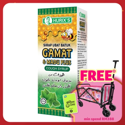 HURIX'S Gamat & Madu Plus Cough Syrup 60ml