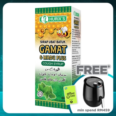 HURIX'S Gamat & Madu Plus Cough Syrup 60ml