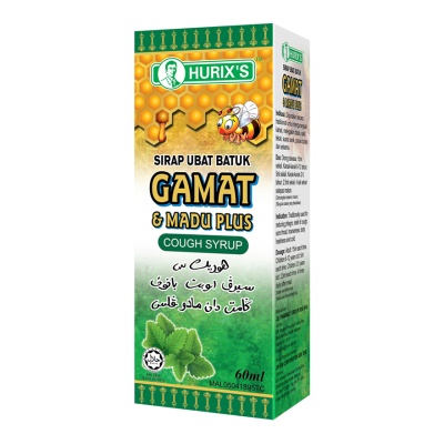HURIX'S - Gamat & Madu Plus Cough Syrup 60ml image