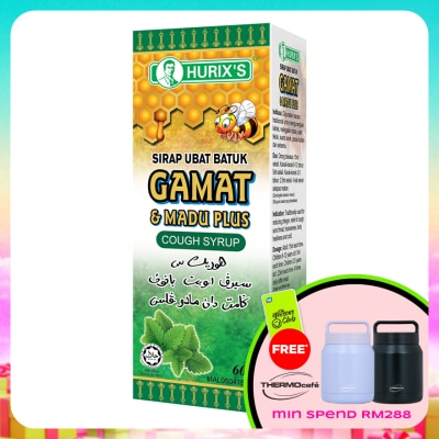 HURIX'S - Gamat & Madu Plus Cough Syrup 60ml