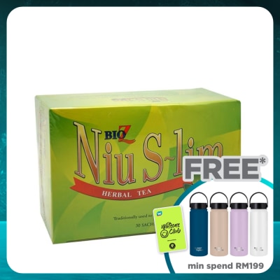 BIOZ Niu S-lim Herbal Tea 30s