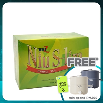 BIOZ Niu S-lim Herbal Tea 30s