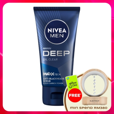 NIVEA FOR MEN - DEEP Anti-Blackheads Scrub 75g