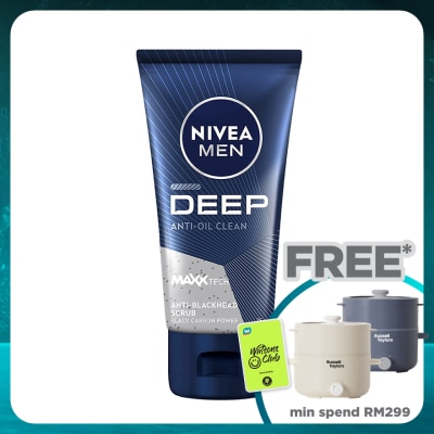 NIVEA FOR MEN DEEP Anti-Blackheads Scrub 75g