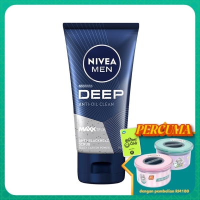 NIVEA FOR MEN DEEP Anti-Blackheads Scrub 75g