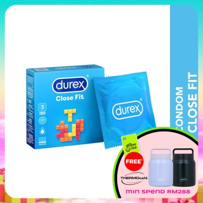 DUREX - Condom Close Fit 3s