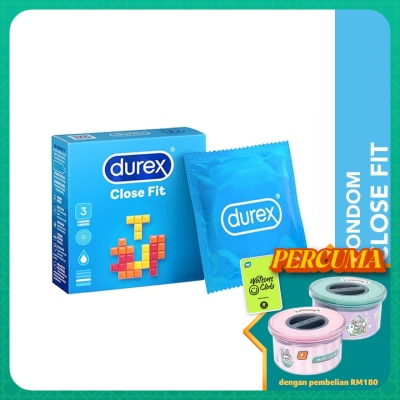 DUREX Condom Close Fit 3s