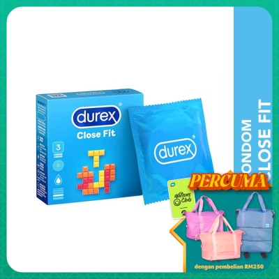 DUREX Condom Close Fit 3s