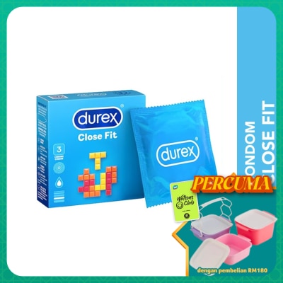 DUREX - Condom Close Fit 3s