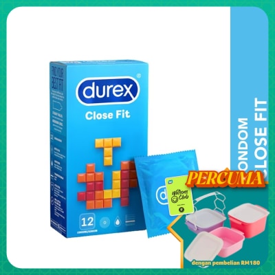 DUREX - Condom Close Fit 12s