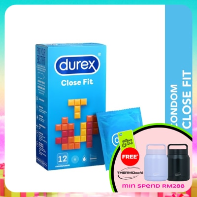 DUREX - Condom Close Fit 12s