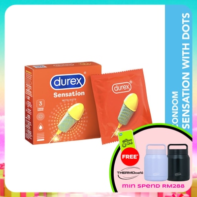 DUREX - Condom Sensation Dots 3s