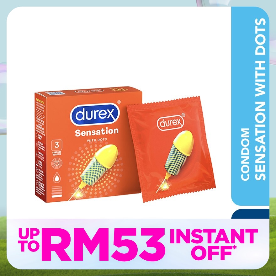 Condom Sensation Dots 3s