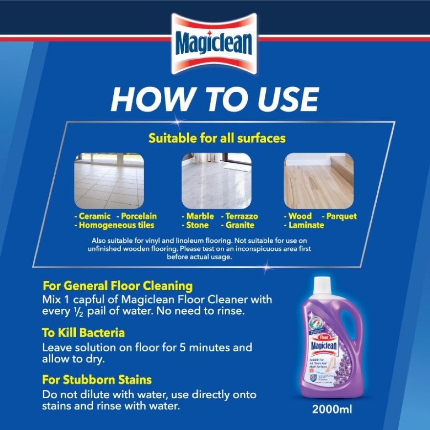 Floor Cleaner Lavender 2000ml