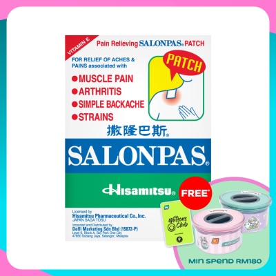 SALONPAS Pain Relieving Patch 10's