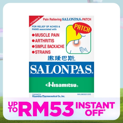 SALONPAS Pain Relieving Patch 10's