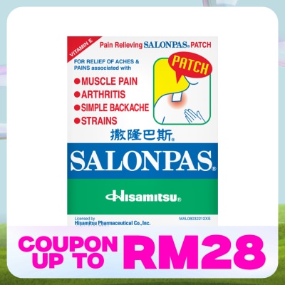 SALONPAS Pain Relieving Patch 10's