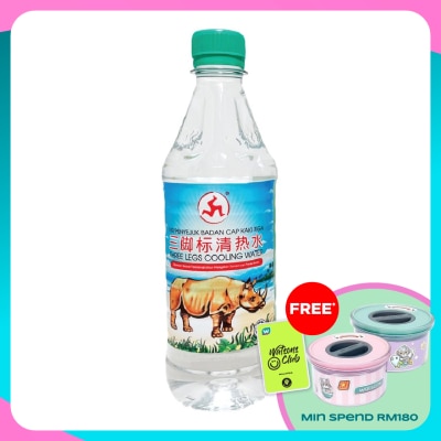 3LEGS COOLING WATER 500ML (BOTTLE)