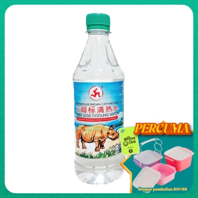 3LEGS - COOLING WATER 500ML (BOTTLE)