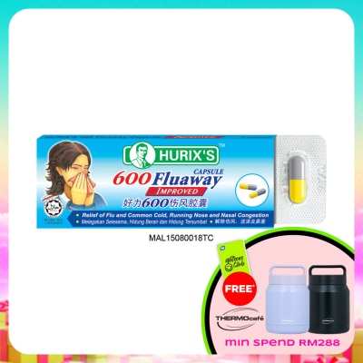 HURIX'S - 600 Fluaway Capsule Improved 6's