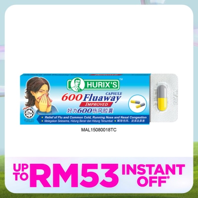 HURIX'S 600 Fluaway Capsule Improved 6's