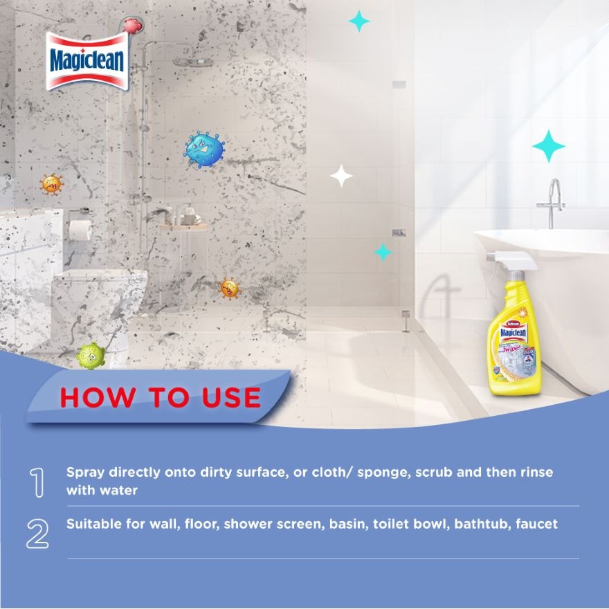 Bathroom Cleaner Lemon 500ml image