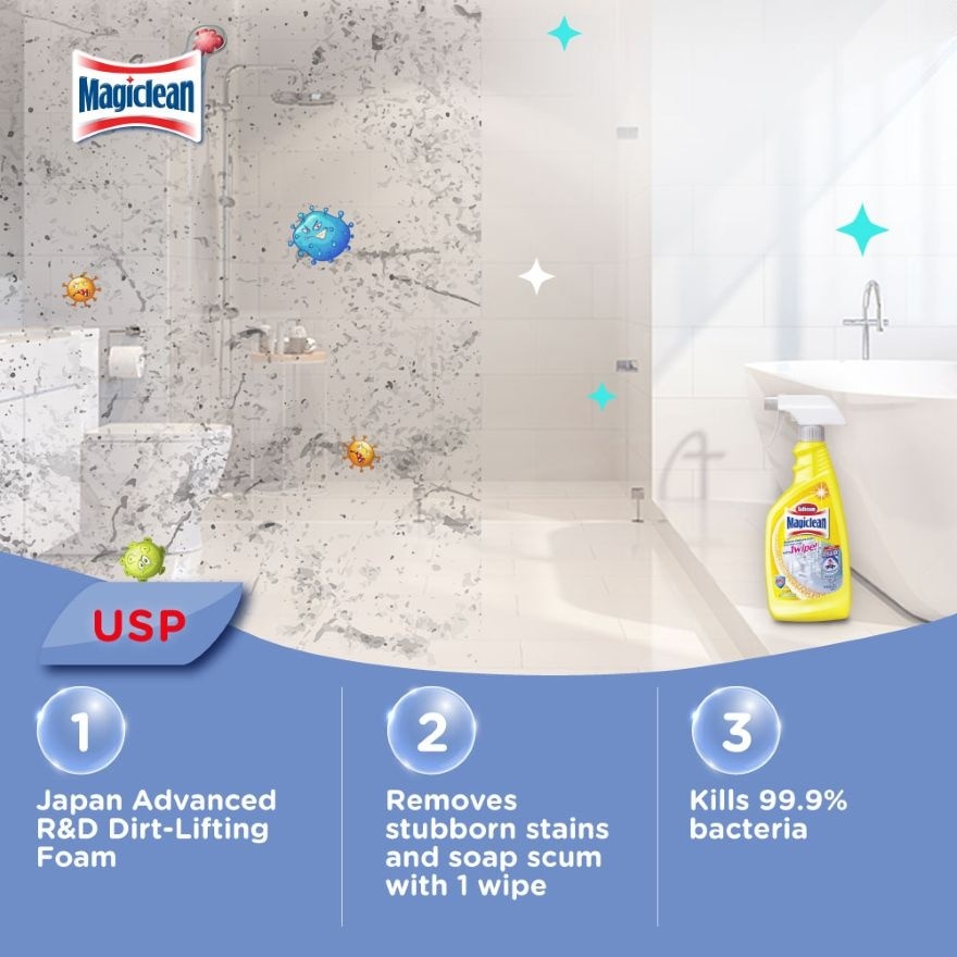 Bathroom Cleaner Lemon 500ml