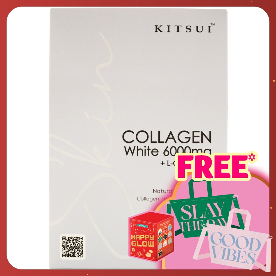 Collagen White 6000mg + L-Glutamine 15gX15s