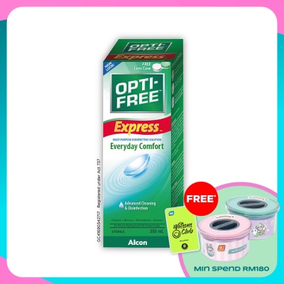 OPTI FREE EXPRESS Multipurpose Disinfecting Solution 355mL