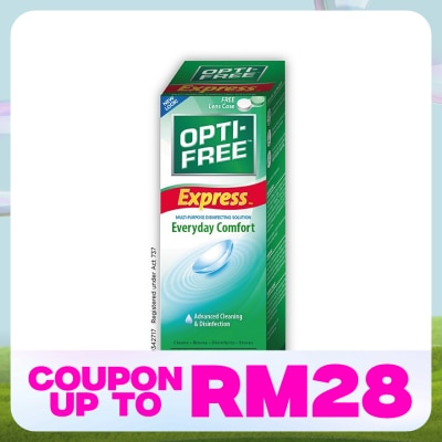 OPTI FREE EXPRESS Multipurpose Disinfecting Solution 355mL