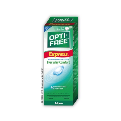 OPTI FREE - EXPRESS Multipurpose Disinfecting Solution 355mL image