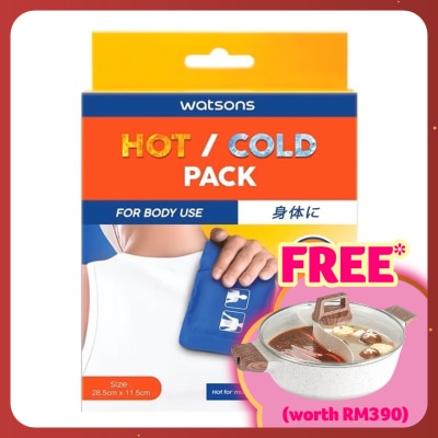 WATSONS HOT AND COLD PACK 28.5cm x 11.5cm 1's