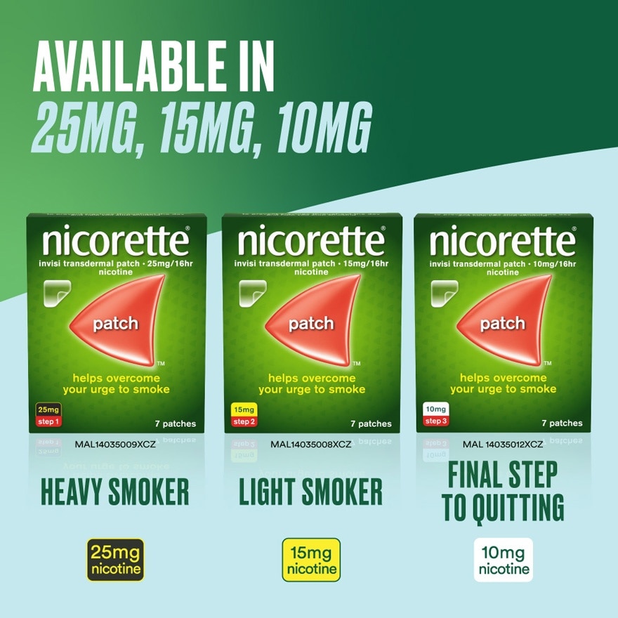 Nicorette 10mg Patch 7s