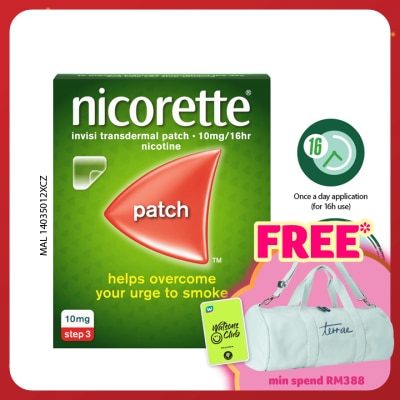 NICORETTE Nicorette 10mg Patch 7s