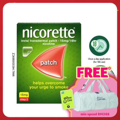 NICORETTE Nicorette 15mg Patch 7s