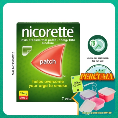 NICORETTE - Nicorette 15mg Patch 7s