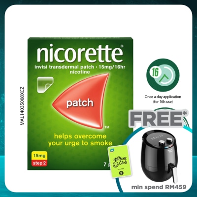 NICORETTE Nicorette 15mg Patch 7s