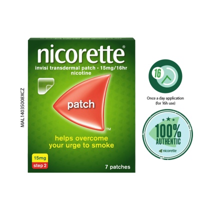 NICORETTE - Nicorette 15mg Patch 7s image