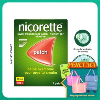 NICORETTE Nicorette 15mg Patch 7s