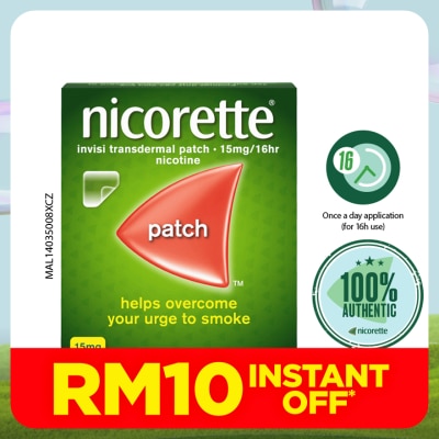 NICORETTE Nicorette 15mg Patch 7s