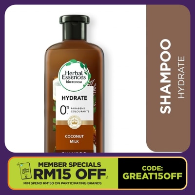 HERBAL ESSENCES Coconut Milk Shampoo 400ML