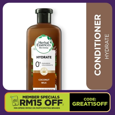 HERBAL ESSENCES Coconut Milk Conditioner 400ML