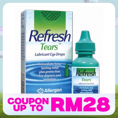 ALLERGAN Refresh Tears Lubricant Eye Drops 15ml