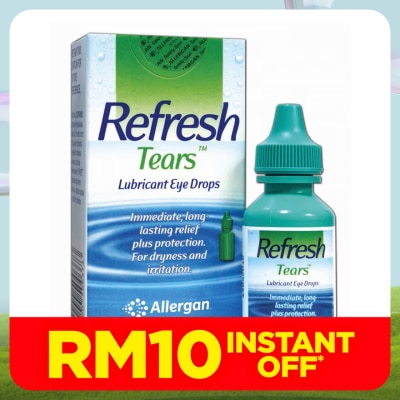 ALLERGAN Refresh Tears Lubricant Eye Drops 15ml